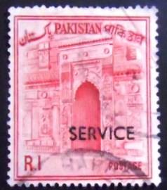 Selo postal do Paquistão de 1968 Mosque