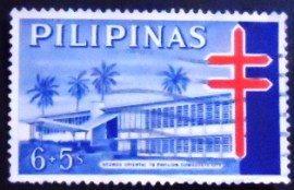 Selo postal das Filipinas de 1964 pavillion Dumaguete city