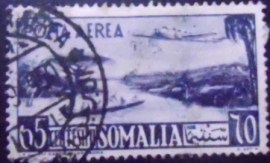 Selo postal da Somália de 1950 Airmail