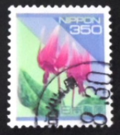 Selo postal do Japão de 1994 Adder's Tongue Lily