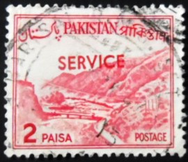 Selo postal do Paquistão de 1961 Khyber Pass 2