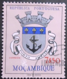 Selo postal de Moçambique de 1961 Vila Porto Amelia