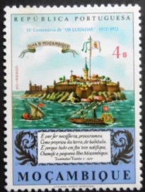Selo postal de Moçambique de 1972 4th centenary of The Lusiads