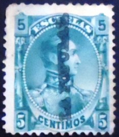 Selo Fiscal Postal da Venezuela de 1882 Simón Bolívar 5