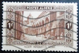 Selo postal d Argélia de 1936 El Kebir Mosque