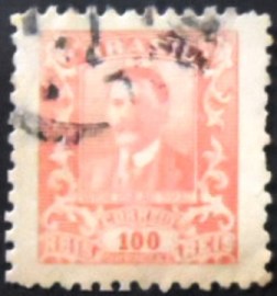 Selo postal Oficial emitido pelo Brasil em 1919 - O 32 U