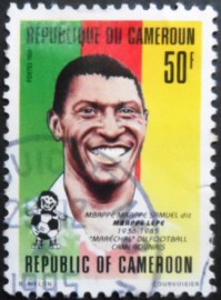 Selo postal de Camarões de 1993 Mbappe Mbappe Samuel