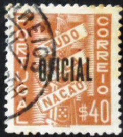 Selo postal de Portugal de 1939 Coat of Arms with Scroll