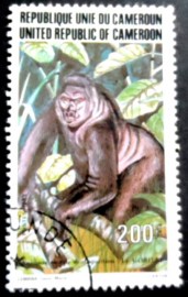 Selo postal de Camarões de 1983 Gorilla