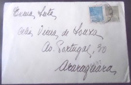 Envelope circulado em 1936 entre São Paulo x Araraquara 20