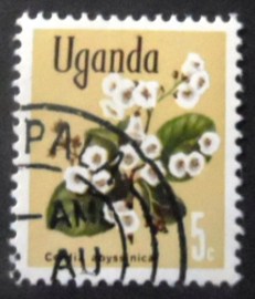 Selo postal da Uganda de 1969 East African Cordia