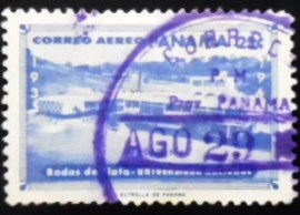 Selo postal do Panamá de 1960 Medicine Faculty