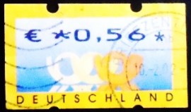 Selo postal da Alemanha de 1999 Post emblem DBP
