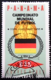 Selo postal do Panamá de 1966 World Cup England