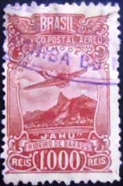 Selo postal AÉREO emitido em 1929 - A 21