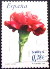 Selo postal da Espanha de 2006 Dianthus
