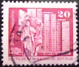 Selo postal da Alemanha de 1980 - DD 2485 U