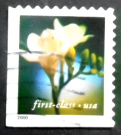 Selo postal dos Estados Unidos de 2000 Freesia