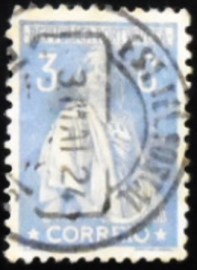 Selo postal de Portugal de 1920 Ceres