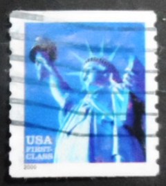 Selo postal dos Estados Unidos de 2000 Statue of Liberty