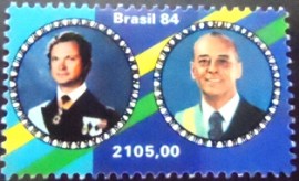 Selo postal COMEMORATIVO do Brasil de 1984 - C 1377 N