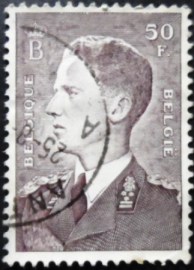 Selo postal da Bélgica de 1952 King Baudouin