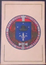 Cartão postal do Brasil de 1966 Congresso Eucarístico Provincial