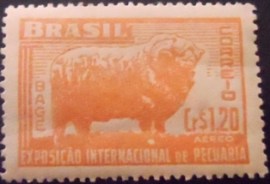 Selo postal AÉREO do Brasil de 1948 - A 69 M