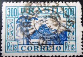 Selo postal comemorativo do Brasil de 1935 - C 98 U