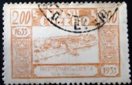 Selo postal comemorativo do Brasil de 1936 - C 103 U
