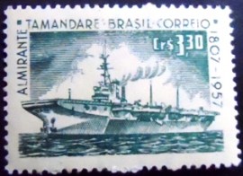 Selo postal de 1958 Almirante Tamandaré