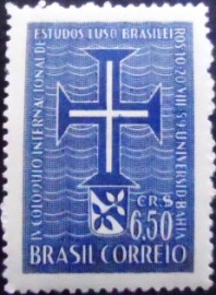 Selo postal de 1959 Colóquio Internacional