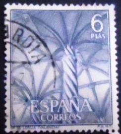 Selo postal da Espanha de 1965 La Lonja Valencia