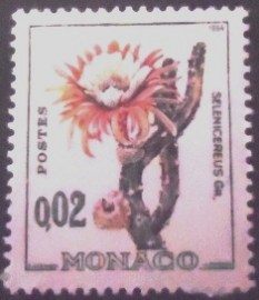 Selo postal de Mônaco de 1964 Queen of the Night