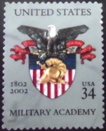 Selo postal dos Estados unidos de 2002 U.S. Military Academy