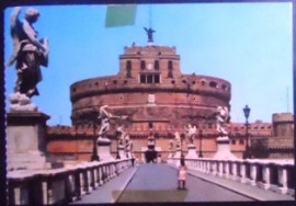 Cartão postal da Itália Castelo Sant'Angelo