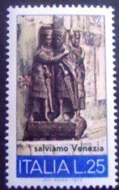 Selo postal da Itália de 1973 Tetrarchs