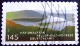Selo postal da Alemanha de 2011 Kellerwald National Park