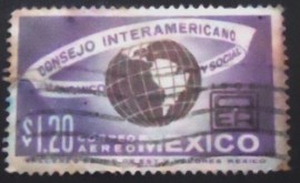 Selo postal do México de 1962 Inter American Economic Social Council Meeting