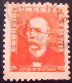 Selo postal Regular emitido no Brasil em 1955 - 497 N