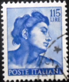 Selo da Itália de 1961 Head of