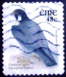 Selo postal do Eire de 2003 Peregrine Falcon