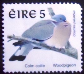 Selo postal do Eire de 2002 Common Chaffinch