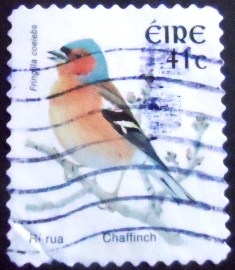 Selo postal do Eire de 1998 Common Chaffinch