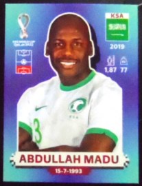 Figurinha FIFA 2022 Abdullah Madu