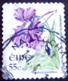 Selo postal do Eire de 2009 Large-flowered Butterwort small