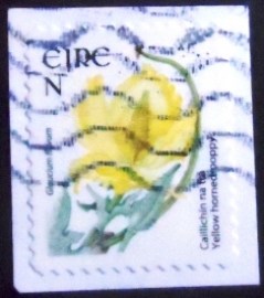 Selo postal do Eire de 2008 Yellow horned-poppy