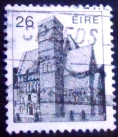 Selo postal do Eire de 1982 Cormac-Chapel 26