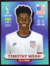 Figurinha FIFA 2022 Timothy Weah