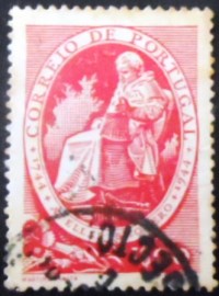 Selo postal de Portugal de 1944 Monument of Avelar Brotero